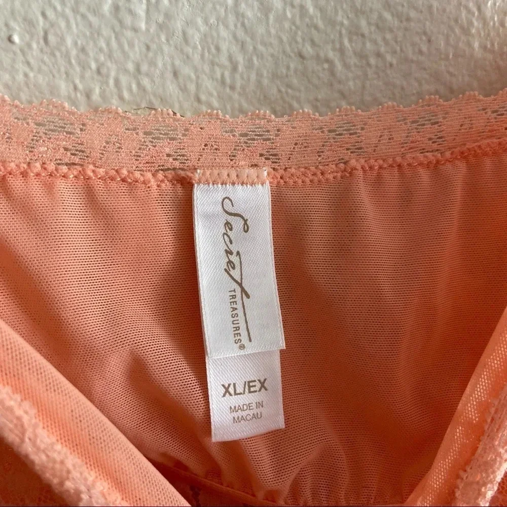 Intimates Lace Floral Cami Lingerie Top Nightie Sleep Camisole Tank Top Size XL - Picture 5 of 8